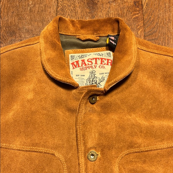 Master Supply Company Rough-out Heavy Suede Jacket - Picture 3 of 16